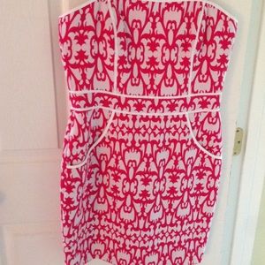 Laundry Pink Print Dress